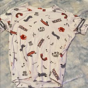 Silk art class shirt